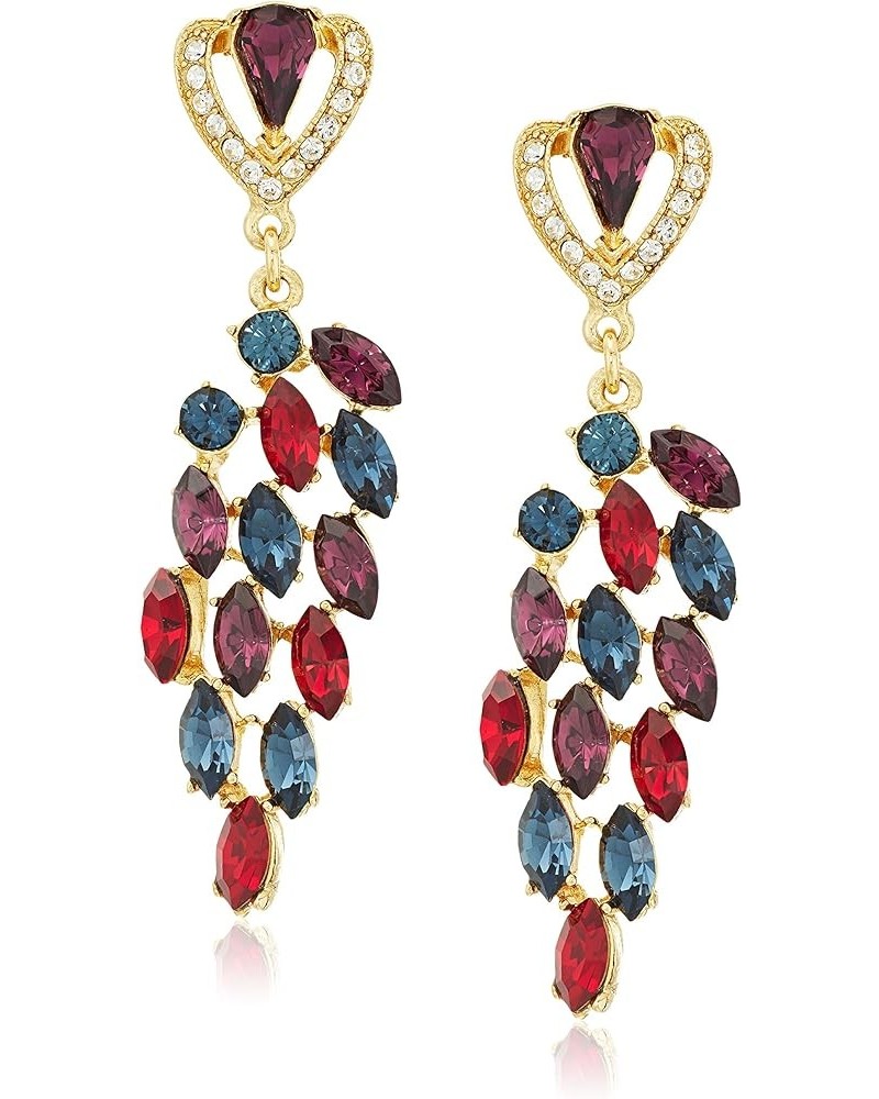 Maharaji Swarovski Crystal Marquise Drop Earrings $34.18 Earrings