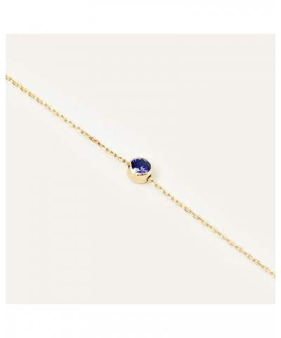 14K Solid Gold Solitaire Gemstone Necklace for Women | 14K Real Gold CZ Stone Necklace | Dainty Birthstone Pendant Necklace |...