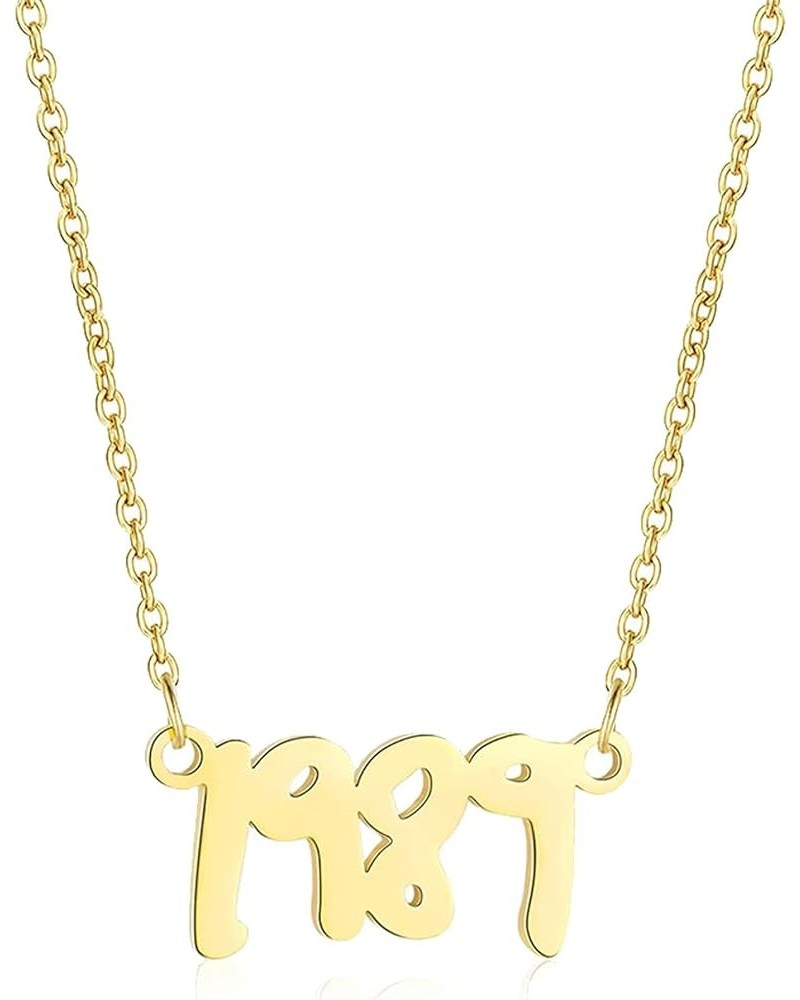 1989 Reputation Singer Signature Necklace | TS Inspired Necklace | Album Song Title Necklace Music Lover Gifts Gift for Fan 1...