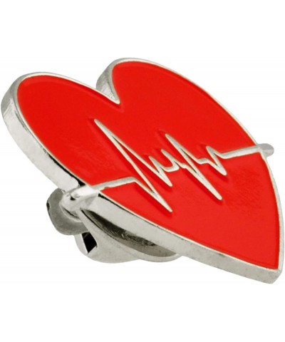 PinMart's Red Heart Beat American Heart Month Doctor Nurse Gift Enamel Lapel Pin 100 Pack $7.07 Brooches & Pins