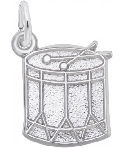 Sterling Silver Snare Drum Charm $15.75 Bracelets