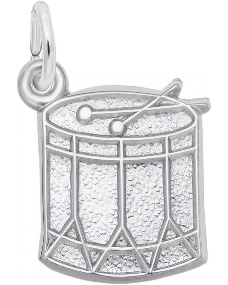 Sterling Silver Snare Drum Charm $15.75 Bracelets