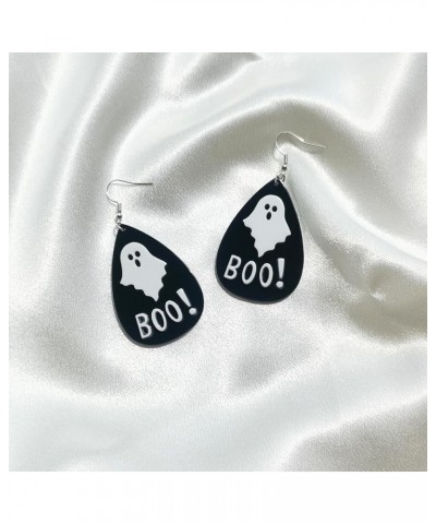 Cute Funny Kawaii Acrylic Big Rooster Chicken Bunny Birthday Cake Halloween Ghost Drop Dangle Earrings for Women Girls Hallow...