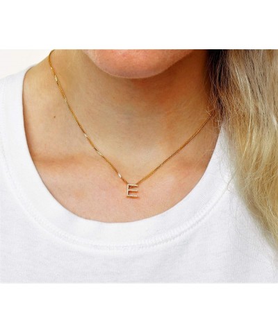 14K Solid Rose Gold Natural Diamond 'A' Initial Letter Pendant Necklace Yellow Gold K $111.76 Necklaces