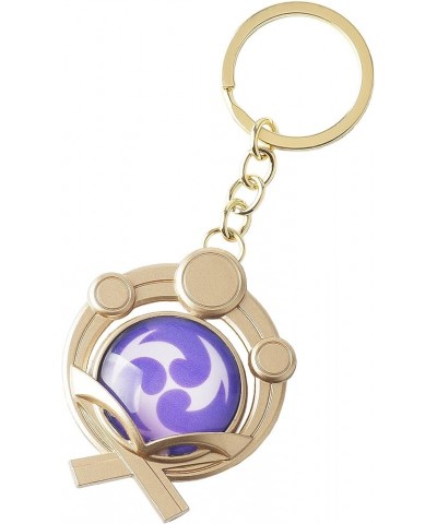 Genshin Impact Vision Keychain God's Eye Inazuma Luminous Keyring Style-8 $7.64 Necklaces