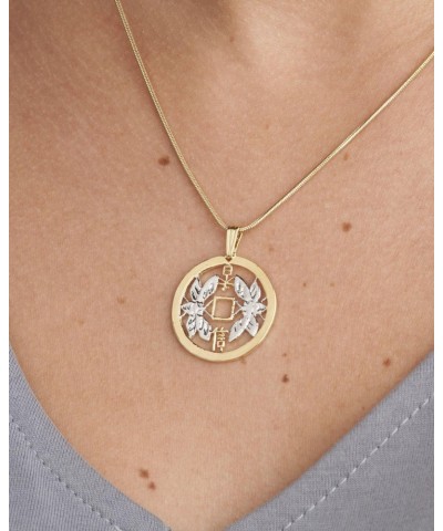 Korean Friendship Coin Pendant & Necklace $31.39 Necklaces