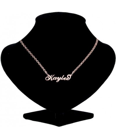 Sterling Silver Pendant Customized Personalized Name Necklace Kaylee $15.95 Necklaces