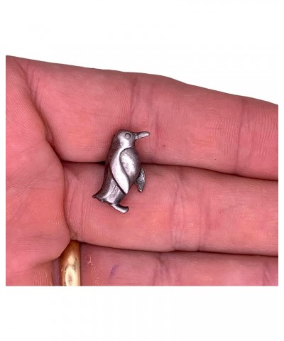 Penguin Lapel Pin - Satin Pewter Penguin Pin, Perfect for Backpack Pins and Button Pins, Cute Pins for Animal Lovers, Art Pin...