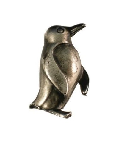 Penguin Lapel Pin - Satin Pewter Penguin Pin, Perfect for Backpack Pins and Button Pins, Cute Pins for Animal Lovers, Art Pin...