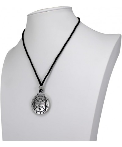 Pewter Talisman For Communication with Animals Pendant Necklace - 1.25 Inch Diameter $10.00 Necklaces