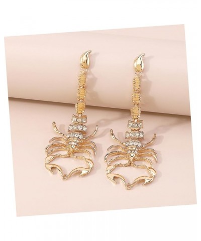 2 Pairs Scorpion Earrings Women's Drop & Dangle Earrings Prom Earrings Costume Earrings Earring Studs for Women Earrings for ...