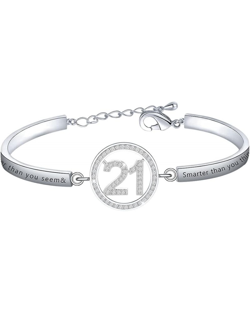 Birthday Gifts 21st Bracelet Adjustable 21 Year Old Gifts Happy 21st Birthday Jewelry Gifts Birthday Inspirational Gifts for ...