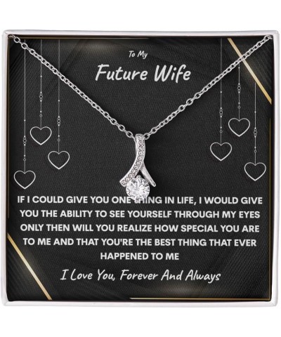 For My Wife Gifts Romantic Necklace For Her To My Future Wife Necklace Soulmate Necklace For Women Christmas Gifts From Husba...