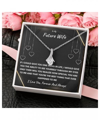 For My Wife Gifts Romantic Necklace For Her To My Future Wife Necklace Soulmate Necklace For Women Christmas Gifts From Husba...