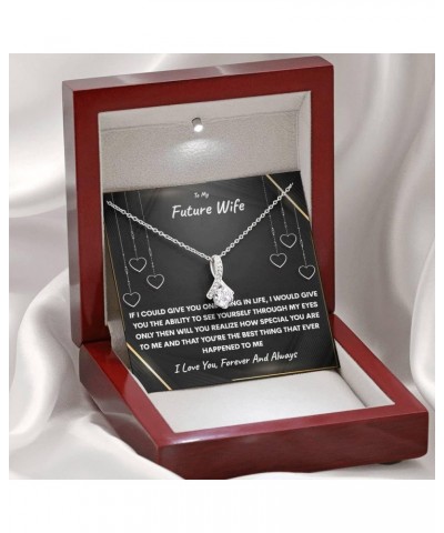 For My Wife Gifts Romantic Necklace For Her To My Future Wife Necklace Soulmate Necklace For Women Christmas Gifts From Husba...