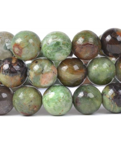 Gem Semi Precious Gemstone 8mm Round Beads Stretch Bracelet 7 Inch Unisex Green Opal $13.79 Bracelets