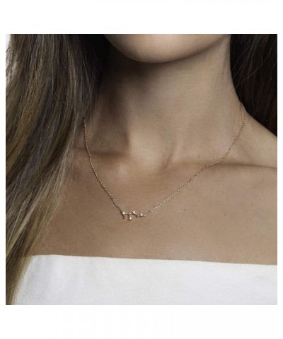 14K Gold Plated Astrology Constellation Horoscope Zodiac Necklace 16-18 Rose Gold Sagittarius $9.69 Necklaces