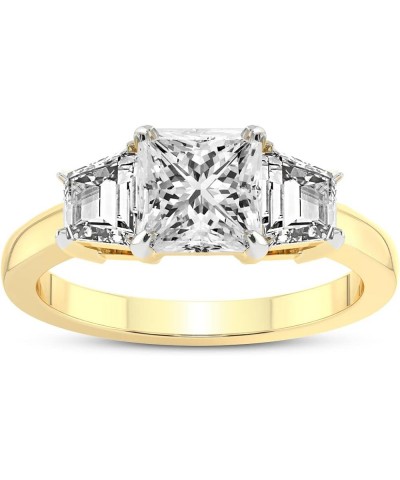 1 Carat -5 Carat | IGI Certified Lab Grown Diamond Engagement Ring | 14K Or 18K in White, Yellow Or Rose Gold | Dianna Three ...