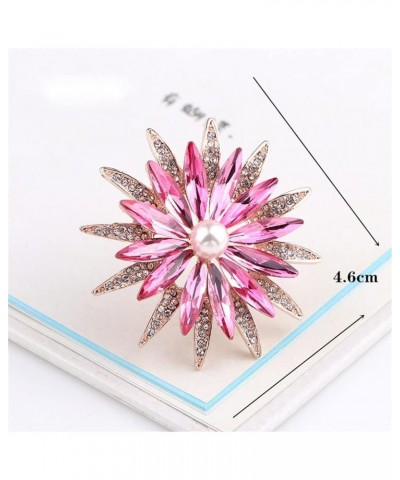 Brooch Round Floral Elegant Pin Ladies Men Gift Dress Coat Accessories /2055 ( Color : C , Size : One Size ) C One size $107....