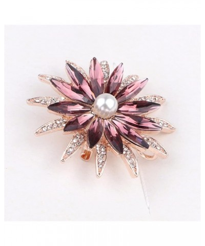 Brooch Round Floral Elegant Pin Ladies Men Gift Dress Coat Accessories /2055 ( Color : C , Size : One Size ) C One size $107....