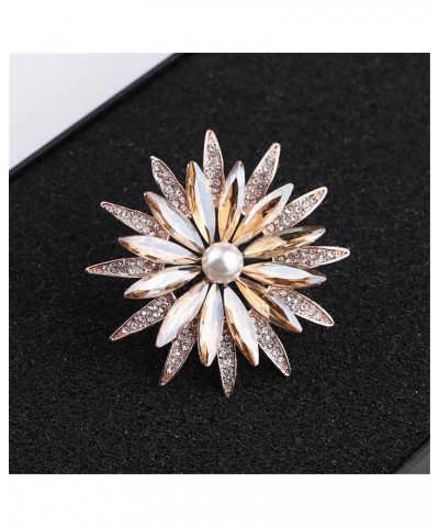 Brooch Round Floral Elegant Pin Ladies Men Gift Dress Coat Accessories /2055 ( Color : C , Size : One Size ) C One size $107....