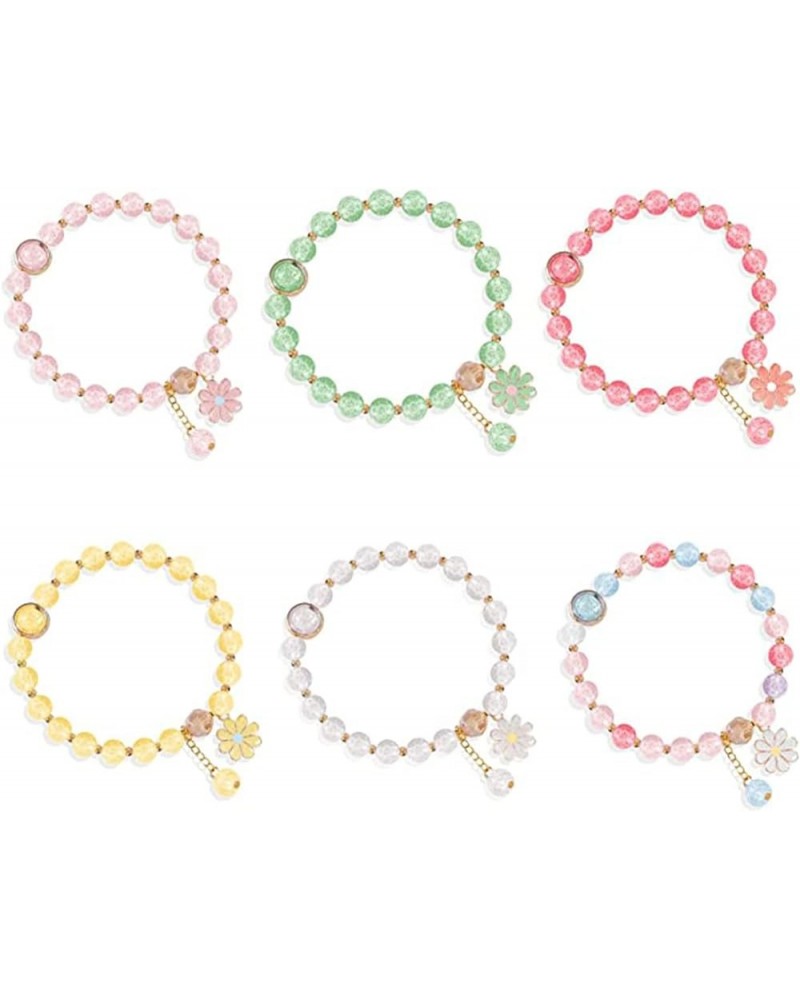 Flower Bracelets for Women Teen Girls Cute Daisy Charm Bracelets Little Girls Flower Beaded Bracelets Jewelry Bracelets Gifts...