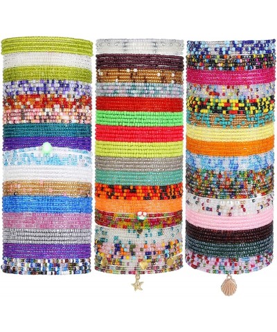 Waist Beads for Women Colorful Beaded Body Chain Elastic String Waist Chain Beach Bikini Belly Chains Summer Jewelry for Wome...