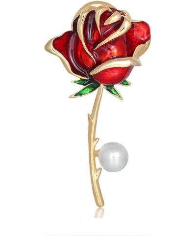 Simple Flower Shape Brooches Collar Pin Women Girls Corsage Clothing Accessories Female Breastpin Jewelry Rose $4.85 Brooches...