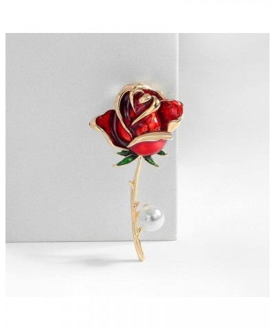 Simple Flower Shape Brooches Collar Pin Women Girls Corsage Clothing Accessories Female Breastpin Jewelry Rose $4.85 Brooches...