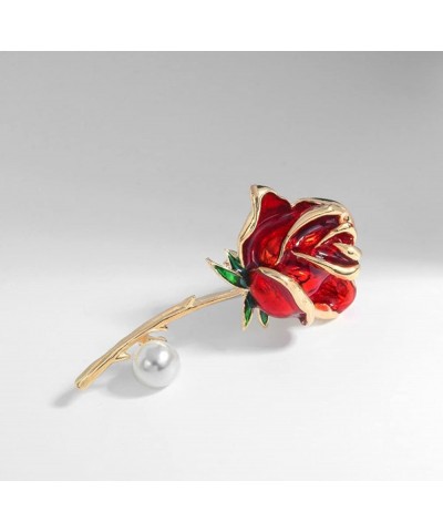 Simple Flower Shape Brooches Collar Pin Women Girls Corsage Clothing Accessories Female Breastpin Jewelry Rose $4.85 Brooches...