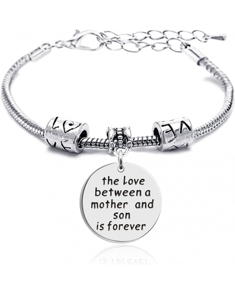 Mother Daughter Mother Son Grandmother Grandson Granddaughter Charm Bracelets Mom Gifts Mother's Day Mother and Son $8.99 Bra...