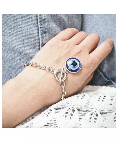 1-3 Pcs Blue Beads Evil Eyes Bracelet Hamsa Hand of Fatima Bracelet Glass Charm Evil Eye Leather Cord Necklace Protection Jew...