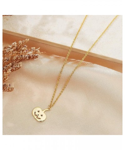 14K Gold Heart Pendant Necklace for Women Dainty Star Necklace Tiny Evil Eye Choker Necklace Boho Crescent Moon Necklace Mini...