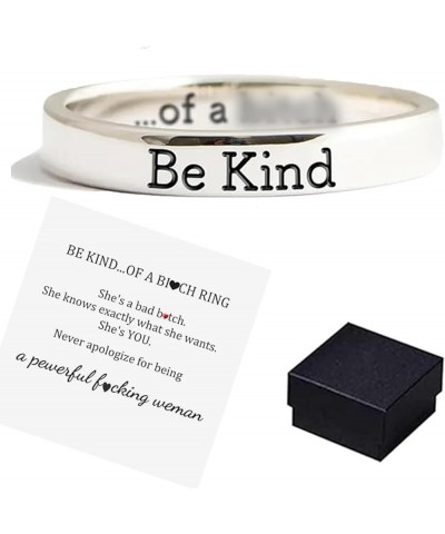 Be Kind of a Ring, Be Kind Ring, Stainless Steel Band Ring,Sisters Friends Motivational Personalized Gift, Friendship Jewelry...