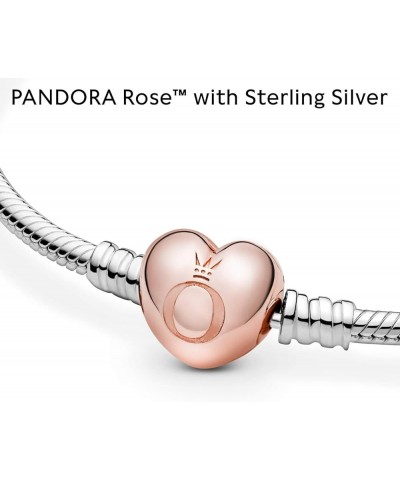 Heart Clasp Snake Chain Silver for Women 6.2 Inches ROSE 7.4 Inches $24.99 Necklaces