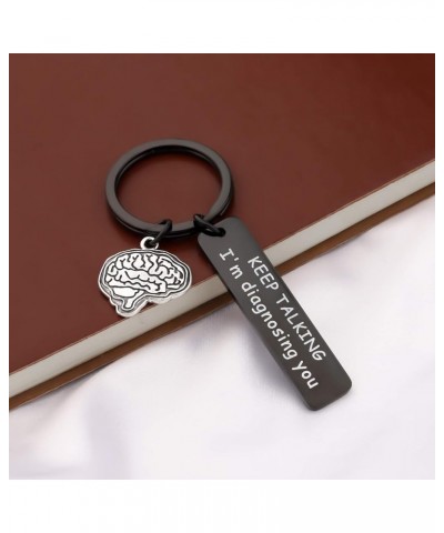 Psychotherapist Gift School Psychologist Gift Psychological Counselor Gift Psychology Graduation Gift Keep Talking Black $9.4...