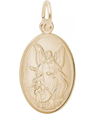 Guardian Angel Charm yellow-gold $18.26 Bracelets