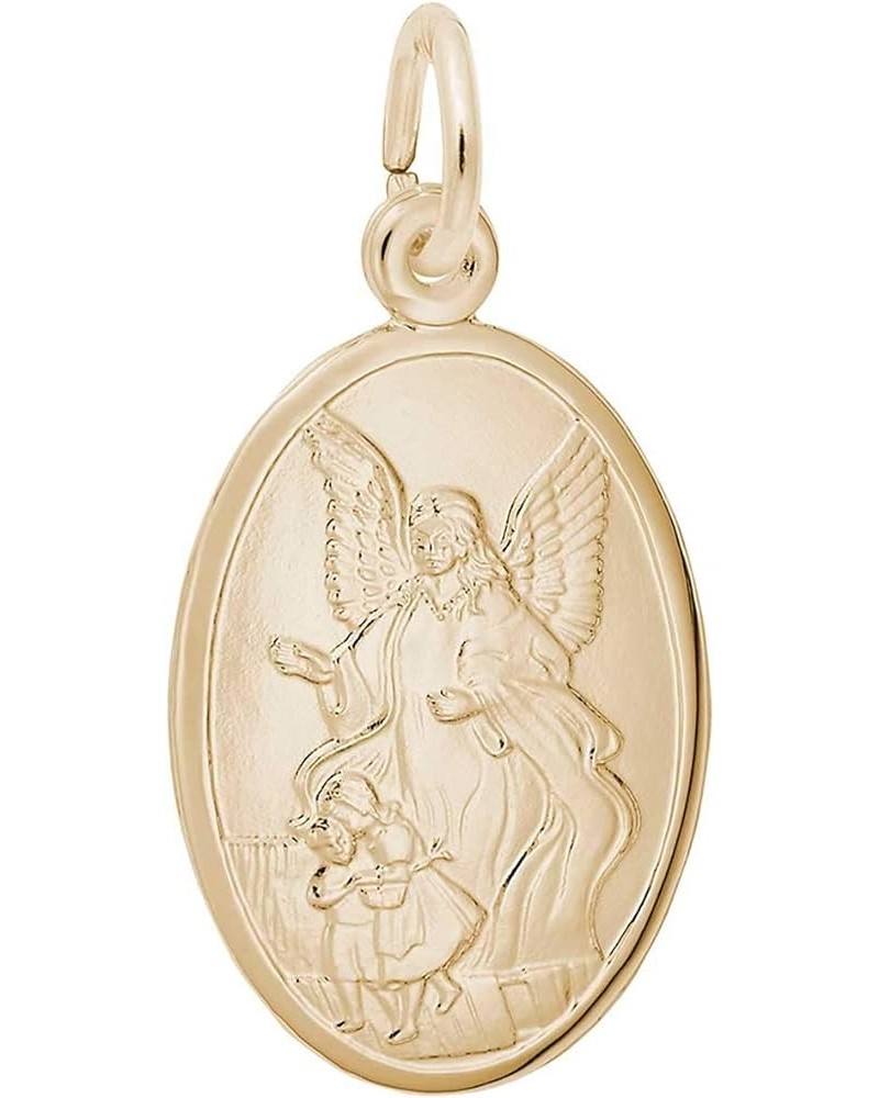 Guardian Angel Charm yellow-gold $18.26 Bracelets