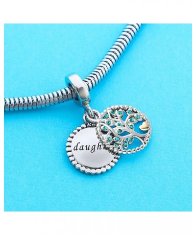 Tree of Life Family Charms for Mom Daughter Sister Auntie Grandma Compatible With Pandora Charms Bracelets Daughter $6.23 Bra...