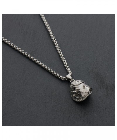 Catchers Mitt Pendant Necklace - Baseball Chain - Sports Jewelry Silver $23.39 Necklaces