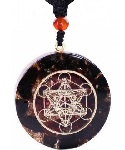 Orgonite Manifest Abundance Wealth Luck Pendant Energy Orgone Healing Crystals Chakra Necklace $12.50 Necklaces