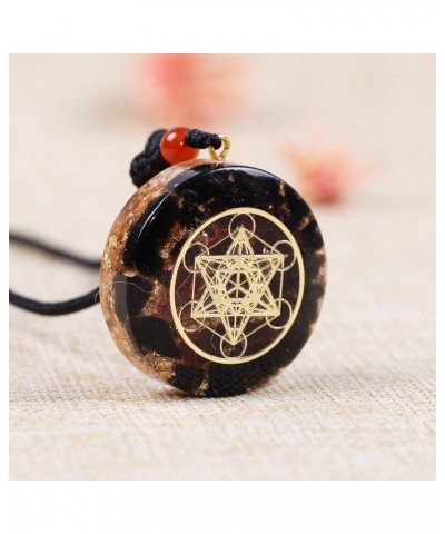 Orgonite Manifest Abundance Wealth Luck Pendant Energy Orgone Healing Crystals Chakra Necklace $12.50 Necklaces