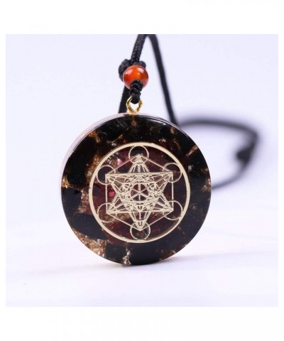 Orgonite Manifest Abundance Wealth Luck Pendant Energy Orgone Healing Crystals Chakra Necklace $12.50 Necklaces