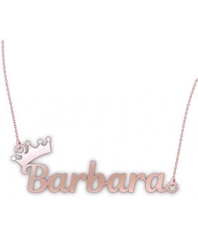 Personalized Pendant Necklace Custom Name Necklace 925 STERLING SILVER Nameplate Pendant Style 20 $24.59 Necklaces