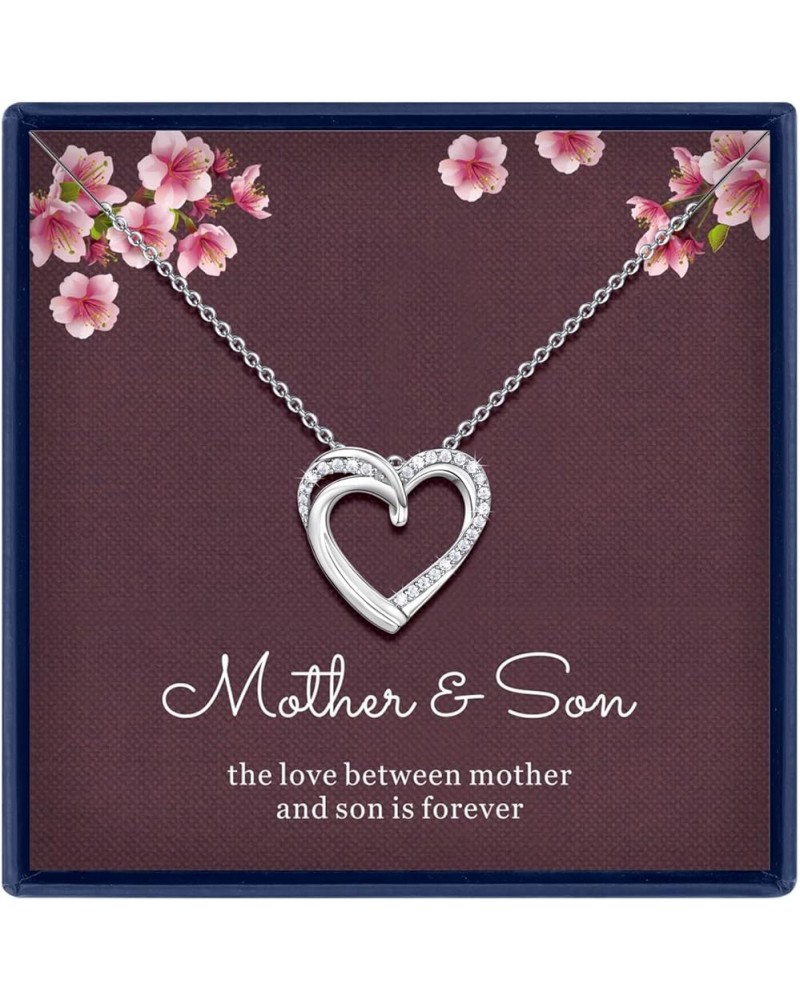 Mom Necklace Mom Birthday Gifts from Daughter Son Happy Birthday Mom Gifts from Daughters Christmas Gifts for Mom from Daught...