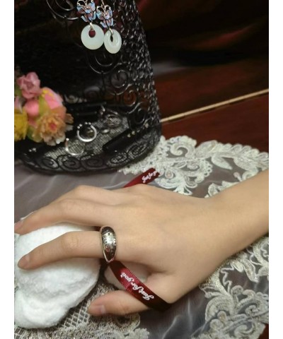 Vintage Silver Plated Knuckle Rings Set Fashion Adjustable Open Circle Finger Toe For Women Girls K $15.18 Rings