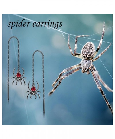 925 Sterling Silver Earrings for Women Dangle Drop Earrings Jewelry Gifts for Girls Wife Girlfriend Spider $7.79 Earrings