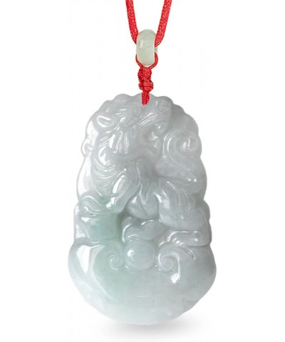 Chinese Zodiac Jade Necklace, Real Grade A Certified Burma Jadeite Small Tiger Q80 $25.98 Necklaces