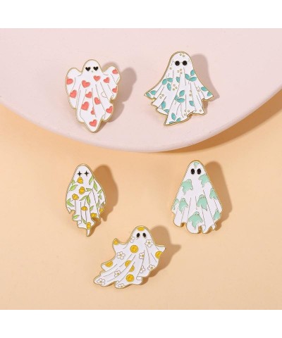 Halloween Cute Ghost Enamel Pins for Backpacks Enamel Brooches Button Pins Bulk Kawaii Accessories Novelty Cartoon Animal Fun...