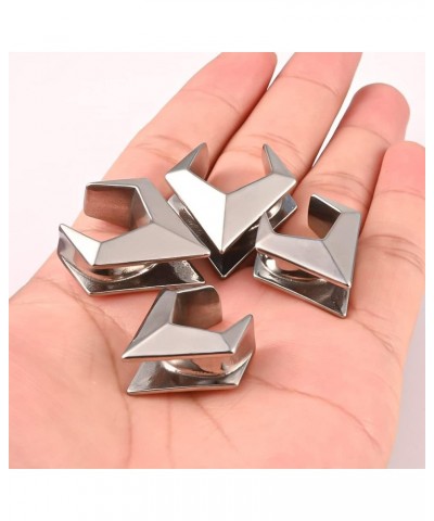 2PCS Ear Gauges Cool Rhombus Saddle Ear Plugs Body Piercing Tunnels 316 Stainless Steel Hypoallergenic Earrings Plugs for Ear...